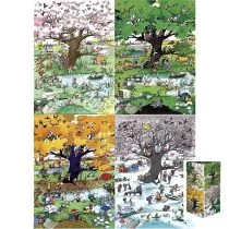 Heye 4 Seasons, Blachon 29340 - Puzzle - miniaturka - grafika 1