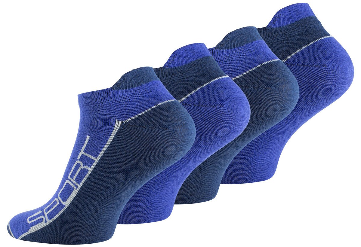 Stopki męskie skarpety 4 pary ochrona pięty 39-42