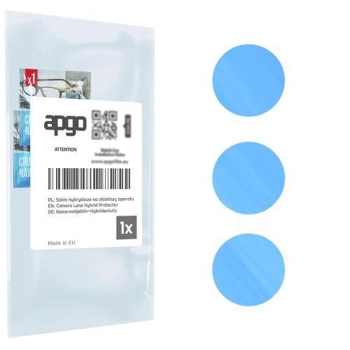 1x szkło hybrydowe na aparat obiektyw kamerę 9H do Samsung W24 - apgo hybrid Camera Lens Protector