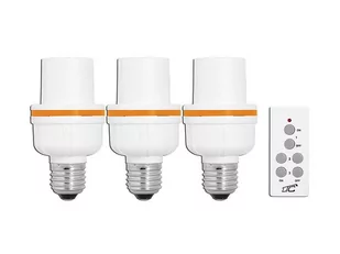 LEDart Żarówki E27 Sterowane Pilotem X3. - Akcesoria do oświetlenia - miniaturka - grafika 1