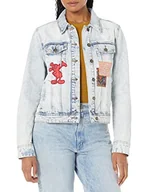 Kurtki damskie - Desigual kurtka damska, Niebieski, XS - miniaturka - grafika 1
