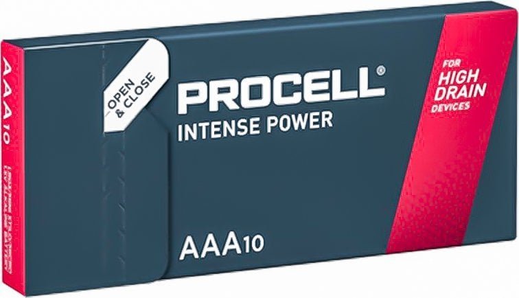 Duracell 10x Bateria alk AAA LR03 Duracell Procell Intense