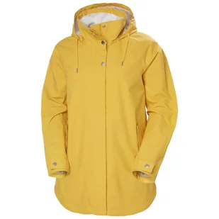 Helly Hansen Valentia, płaszcz przeciwdeszczowy, damski, żółty - Płaszcze damskie - miniaturka - grafika 1