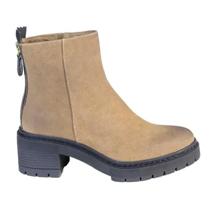 CHATTAWAK Damskie 18MASTATAUPE41 Botki, szarobrązowe, 41 EU, Szarobrązowy, 41 EU - Botki damskie - miniaturka - grafika 1