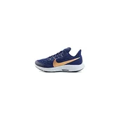 Buty dla dziewczynek - Nike Air Zoom Pegasus 36 (GS) buty sportowe, Midnight Navy Mtlc Red Brown Cool Grey 401, 40 EU - miniaturka - grafika 1
