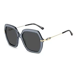Jimmy Choo Esther/S Okulary, Grey Mother of Pearl, 57 Damski, Szara matka perłowa, 57 - Okulary przeciwsłoneczne - miniaturka - grafika 1