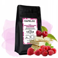 Cappuccino i kawy smakowe - Kawa ziarnista smakowa 1 kg Biała czekolada z Malinami arabika - miniaturka - grafika 1