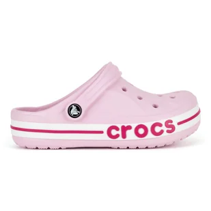 CROCS BAYABAND CLOG K 207019-6TG Różowy - Buty dla dziewczynek - miniaturka - grafika 1