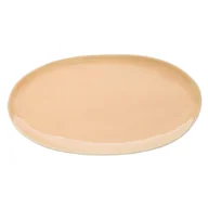 Talerze - Verlo ETER Talerz owalny 26,5x14 cm, łososiowy - miniaturka - grafika 1