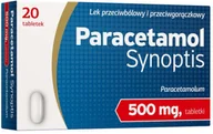 Leki przeciwbólowe - Synoptis Pharma Paracetamol Synoptis 500 mg 20 tabletek 3597043 - miniaturka - grafika 1