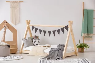 Łóżko dziecięce MILA TP 70x140 sosna - Łóżka dla dzieci i młodzieży - miniaturka - grafika 1