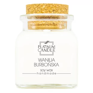 Świeca sojowa zapachowa WANILIA BURBOŃSKA 90g - Świece - miniaturka - grafika 1