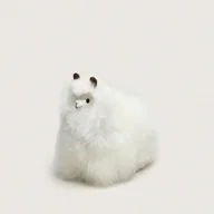 Maskotki i pluszaki - Huacaya - Przytulanka z naturalnej alpaki MILK 24 cm - miniaturka - grafika 1