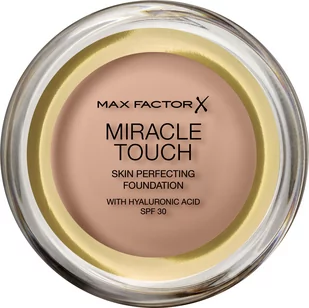 Max Factor Miracle Touch Foundation podkład z kwasem hialuronowym dla gładkiej i równomiernej skóry, 1 opakowanie (1 x 12 g) - Pudry do twarzy - miniaturka - grafika 1