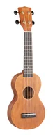 Inne akcesoria muzyczne - Ukulele sopranowe Mahalo MS1TBR slimline brąz - miniaturka - grafika 1