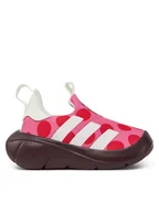 Buty dla dziewczynek - adidas Sneakersy Disney Minnie Mouse Monofit IH6313 Różowy - miniaturka - grafika 1