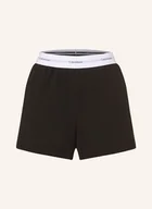 Spodenki damskie - Calvin Klein Szorty Rekreacyjne schwarz - miniaturka - grafika 1