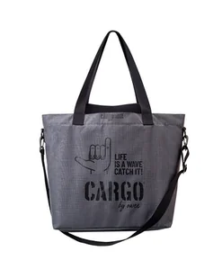 Torba CLASSIC grey LARGE Life is a Wave edition - Torby i wózki na zakupy - miniaturka - grafika 1