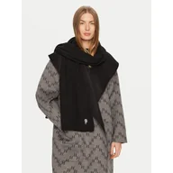 Apaszki i szaliki damskie - Szalik KARL LAGERFELD 246W3306 Czarny - miniaturka - grafika 1