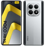 Telefony komórkowe - POCO M8 5G 8/256GB Srebrny - miniaturka - grafika 1