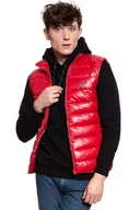 Koszulki męskie - Męski bezrękawnik Wrangler PUFFER VEST S - miniaturka - grafika 1