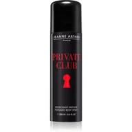 Dezodoranty i antyperspiranty męskie - Jeanne Arthes Private Club dezodorant w sprayu dla mężczyzn 200 ml - miniaturka - grafika 1