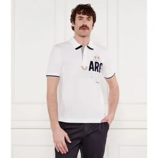La Martina Polo Regular Fit stretch pique - Koszule męskie - miniaturka - grafika 1