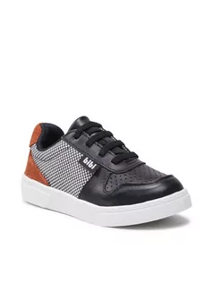 Buty dla chłopców - Bibi Sneakersy On Way 1108111511 Czarny - grafika 1