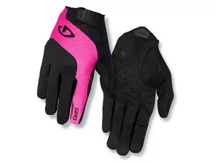 Giro, Rękawiczki kolarskie damskie, Tessa Gel LF black bright pink, różowy, rozmiar S - Rękawiczki rowerowe - miniaturka - grafika 1