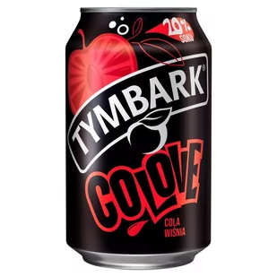 Tymbark Colove Gazowany napój owocowy cola wiśnia 330 ml - Napoje gazowane - miniaturka - grafika 1