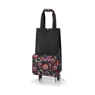 Wózek Foldabletrolley Paisley Black, 30 L, Reisenthel - Torby i wózki na zakupy - miniaturka - grafika 1