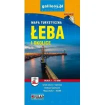 Mapa turystyczna - Łeba i okolice 1:10 000 - Atlasy i mapy - miniaturka - grafika 1