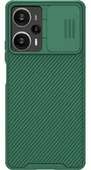 Etui i futerały do telefonów - Nillkin Etui z ochroną aparatu CamShield Pro do Poco F5, zielone - miniaturka - grafika 1