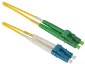 Kable komputerowe i do monitorów - Dwustronny kabel krosowy SM 9/125, OS2, LC (UPC) -LC (APC), LS0H, 4m - miniaturka - grafika 1