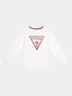 Bluzki damskie - Guess Bluzka N84I24 K8HM0 Biały Regular Fit - miniaturka - grafika 1