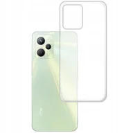 Etui i futerały do telefonów - ETUI DO REALME C35 GUMOWE OBUDOWA CASE SILIKON SLIM POKROWIEC CLEAR VIEW - miniaturka - grafika 1