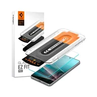 Szkła hartowane na telefon - Spigen Szkło do etui + Aplikator Glas.tR EZ Fit Pro 1-Pack do Galaxy S25 Edge - miniaturka - grafika 1
