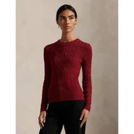 Swetry damskie - POLO RALPH LAUREN Sweter JULIANNA Slim Fit - miniaturka - grafika 1