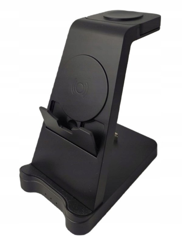 Wielofunkcyjna ładowarka indukcyjna W18 czarna