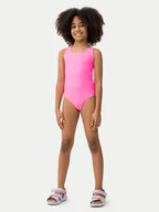 Stroje kąpielowe dla dziewczynek - 4F Strój kąpielowy 4FJWSS24USWSF049 Różowy - miniaturka - grafika 1