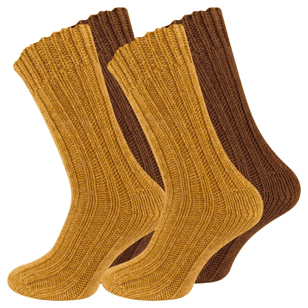 Skarpety wełniane z wełną ALPAKI 2 pary 39-42 UNISEX grube oddychające ciepłe