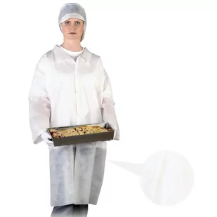REIS Fartuch ryżowy FLABWM biały, rozmiar M FLABWM - Moda i Uroda OUTLET - miniaturka - grafika 1