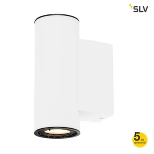 SLV SPOTLINE SUPROS 78 WALL Góra/Dół okrągłe białe 3000K 116341 - Lampy pozostałe - miniaturka - grafika 1