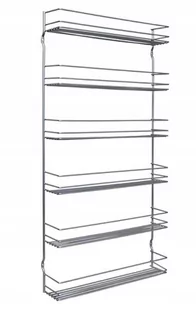 PÓŁKA NAŚCIENNA REGAŁ ORGANIZER NA PRZYPRAWY SWISS - Półki do salonu PÓŁKA NAŚCIENNA REGAŁ ORGANIZER NA PRZYPRAWY SWISS - Półki do salonu - miniaturka - grafika 1