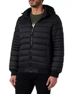 Kurtki męskie - Pepe Jeans Kurtka męska Billy Puffer, czarny (czarny), M - miniaturka - grafika 1