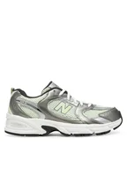 Buty dla dziewczynek - New Balance Sneakersy GR530ADF Srebrny - miniaturka - grafika 1