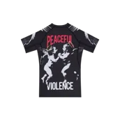 Kimona, stroje i obuwie - MANTO Rashguard Krótki Rękaw ANGELS - miniaturka - grafika 1