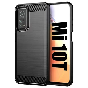 Xiaomi Carbon Case Etui do Mi 10T / Pro Czarne carbon_20201126132236 - Szkła hartowane na telefon - miniaturka - grafika 1