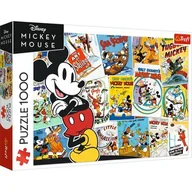 Pozostałe książki - Puzzle 1000  100 Jahre Disney / Mickey Retro - miniaturka - grafika 1