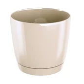 Donice - Prosperplast Doniczka Coubi 7 5 l kremowa 24 cm - miniaturka - grafika 1